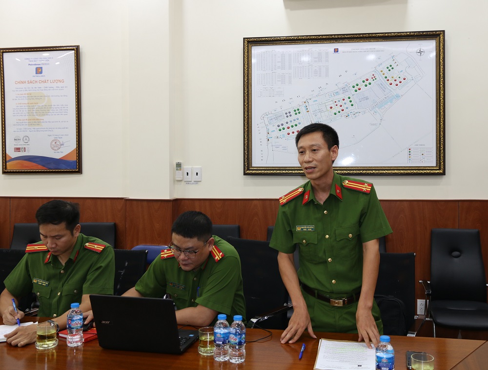 C05 - Bộ Công an đánh giá cao công tác bảo vệ môi trường tại Petrolimex Sài Gòn