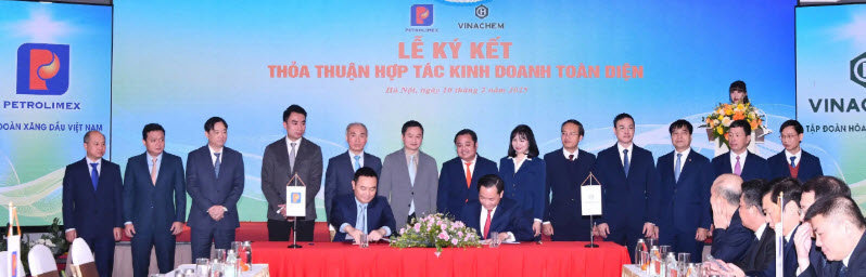 Petrolimex, Vinachem and VNPT announce comprehensive partnership