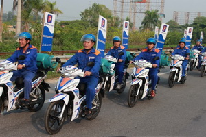 Roadshow tại Nghệ An quảng bá thương hiệu Gas Petrolimex