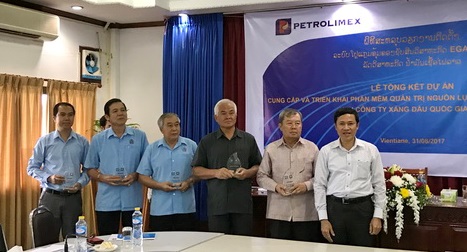 Piacom tổng kết dự án EGAS-ERP tại CTXD Quốc gia Lào