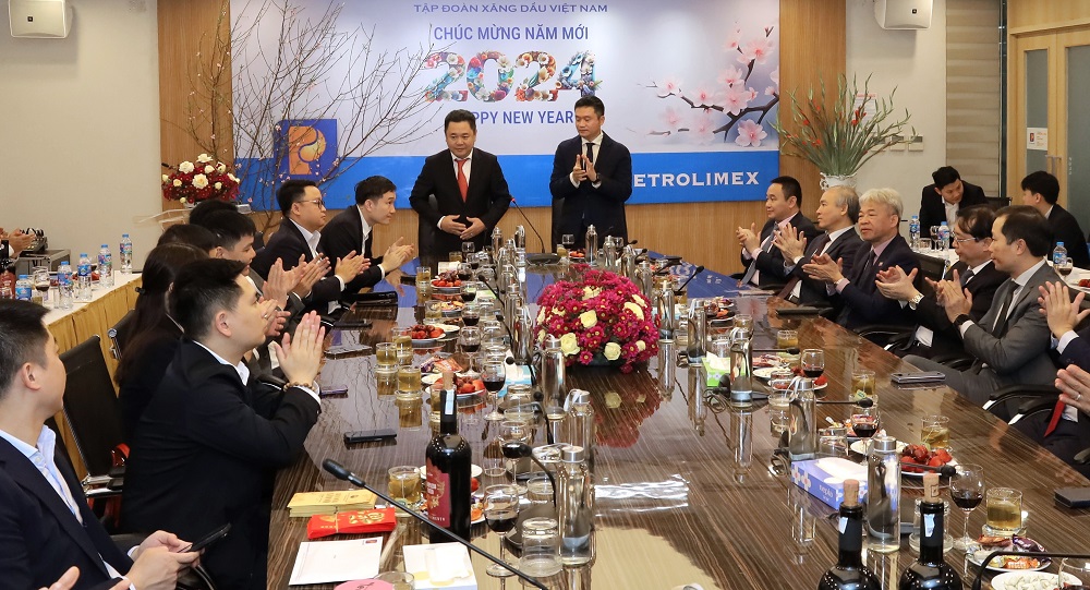 Phó Chủ tịch CMSC Nguyễn Ngọc Cảnh thăm, chúc tân Xuân Giáp Thìn 2024 tại Petrolimex