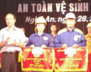 Petrolimex Nghệ An đạt giải Nhì Hội thi ATVSV giỏi tỉnh Nghệ An