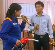 Petrolimex Khánh Hòa tự tin phục vụ bằng 5 bước chuyên nghiệp