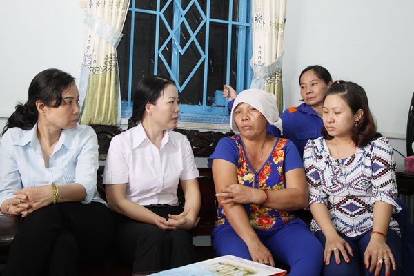 43,650 triệu đồng của NLĐ TKXD Nhà Bè đã đến với bà Nguyễn Thị Sương