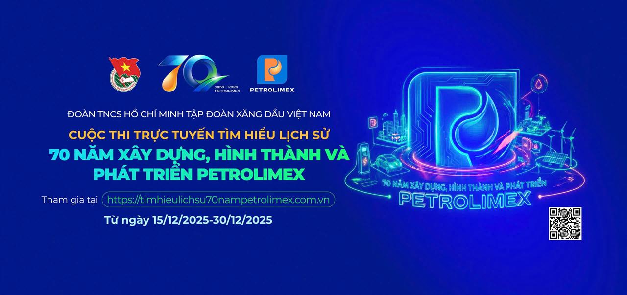 Phát động Cuộc thi trực tuyến tìm hiểu lịch sử 70 năm Petrolimex