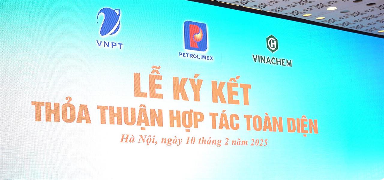 Petrolimex, Vinachem và VNPT hợp tác toàn diện để cùng bứt phá