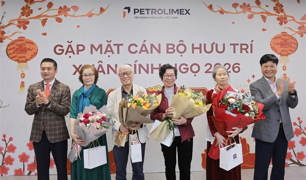 Petrolimex tri ân cán bộ hưu trí trước thềm Xuân Bính Ngọ 2026