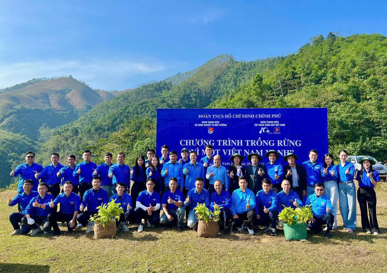 Tuổi trẻ Petrolimex tiếp nối hành trình “Vì một Việt Nam Xanh”