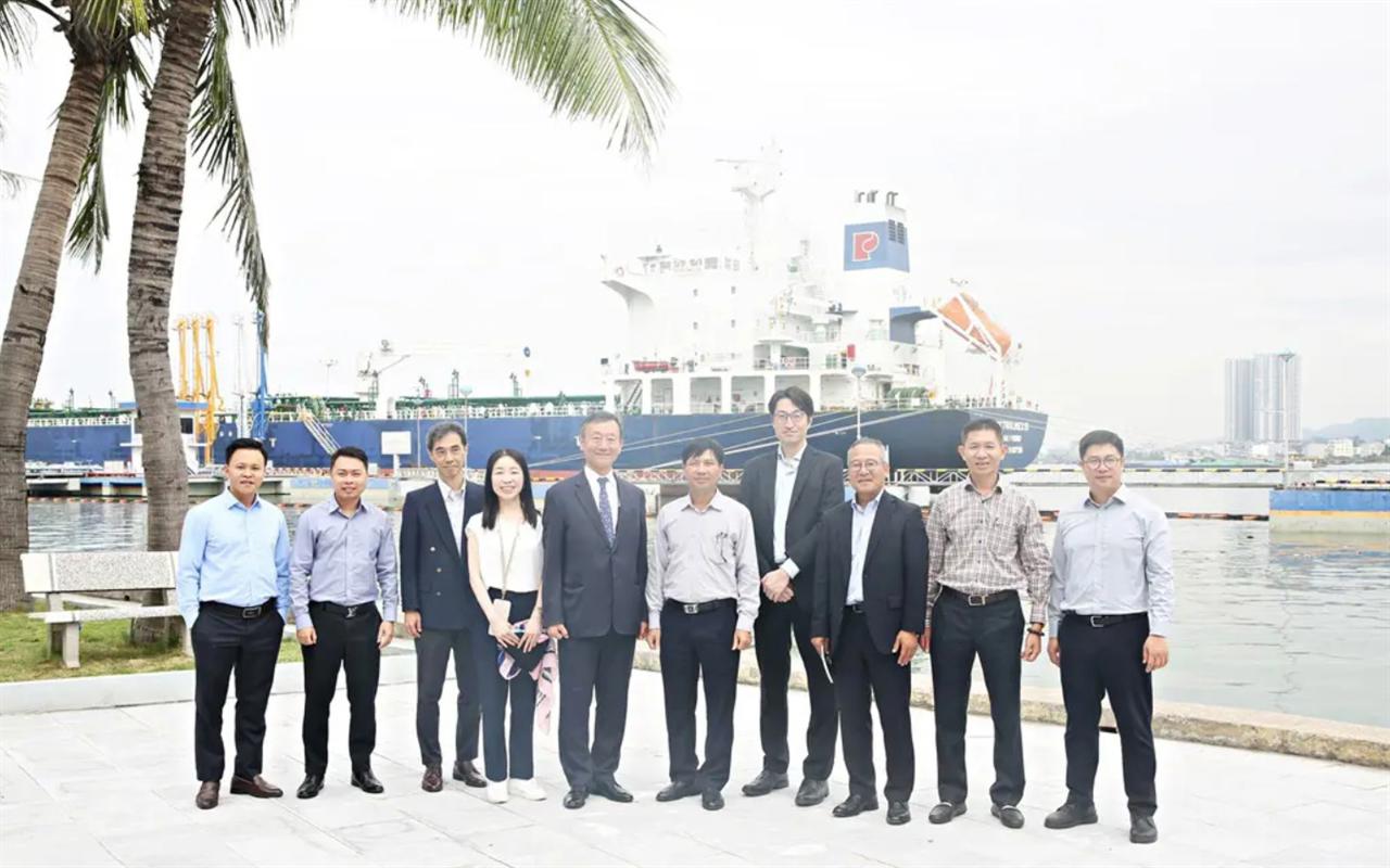 Đoàn chuyên gia JCCP - ENEOS làm việc tại Petrolimex Quảng Ninh