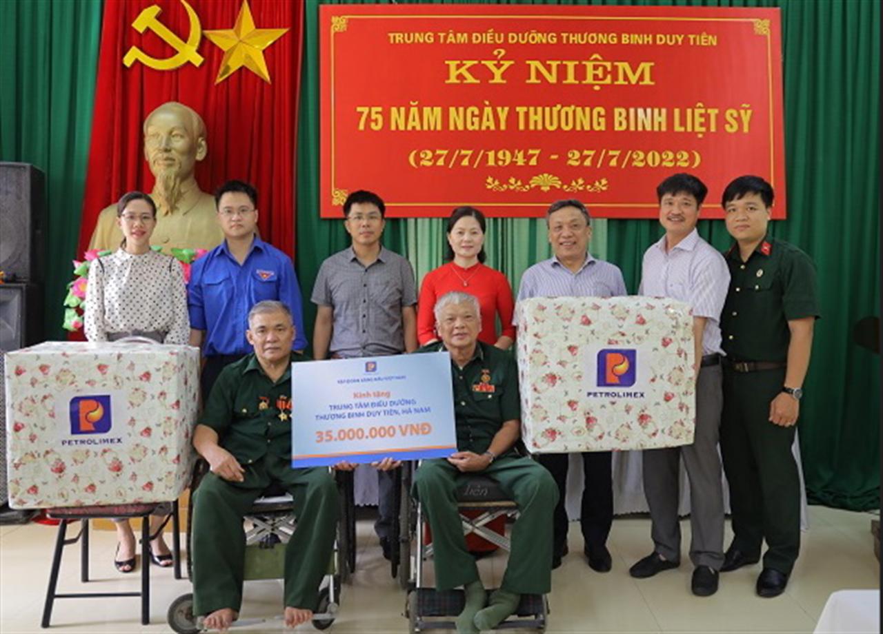 Hoạt động tri ân nhân ngày 27.7.2022
