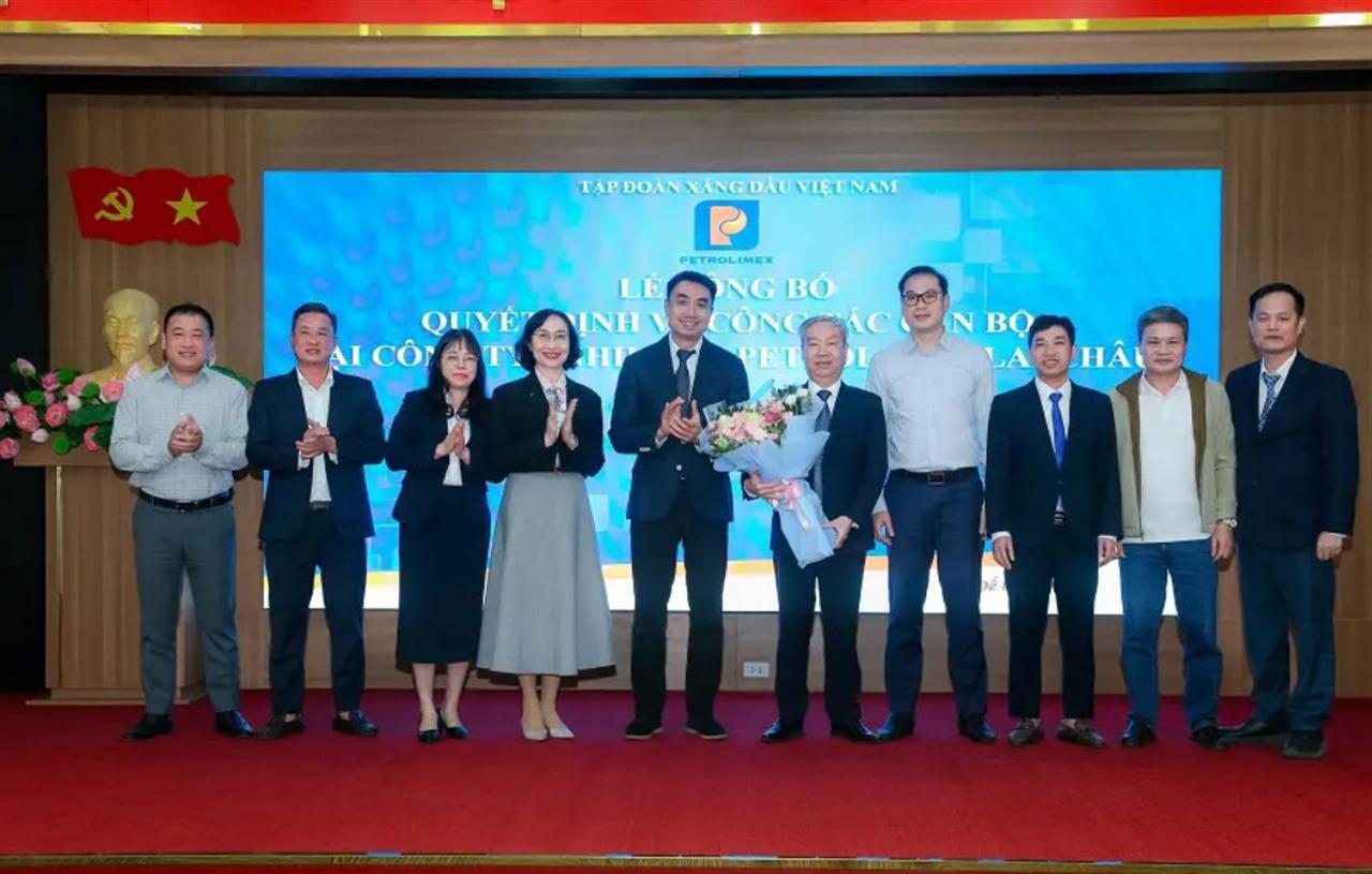 HĐQT Petrolimex công bố quyết định về công tác cán bộ tại Petrolimex Lai Châu