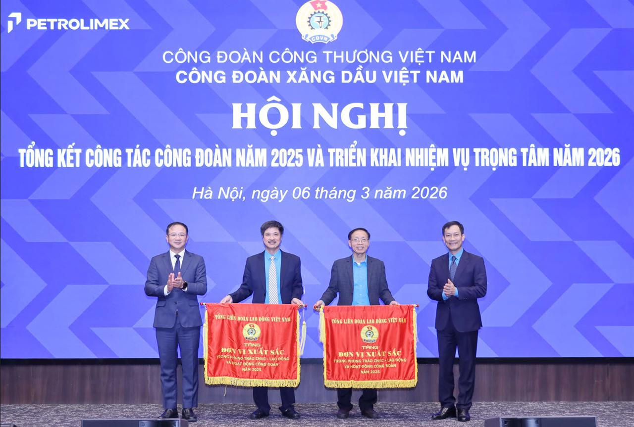 Công đoàn Xăng dầu Việt Nam tổ chức Hội nghị Tổng kết công tác năm 2025