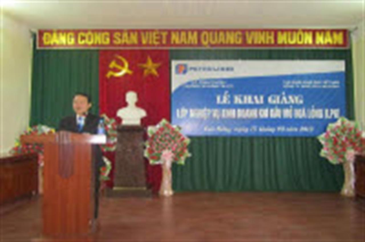 Petrolimex Cao Bằng: Đào tạo nghiệp vụ kinh doanh khí dầu mỏ hóa lỏng (LPG)