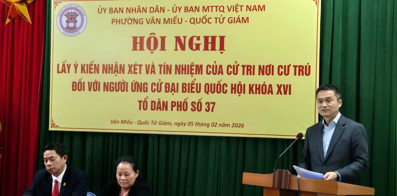 Đồng chí Phạm Văn Thanh được 100% cử tri nơi cư trú tín nhiệm, giới thiệu ứng cử đại biểu Quốc hội khóa XVI