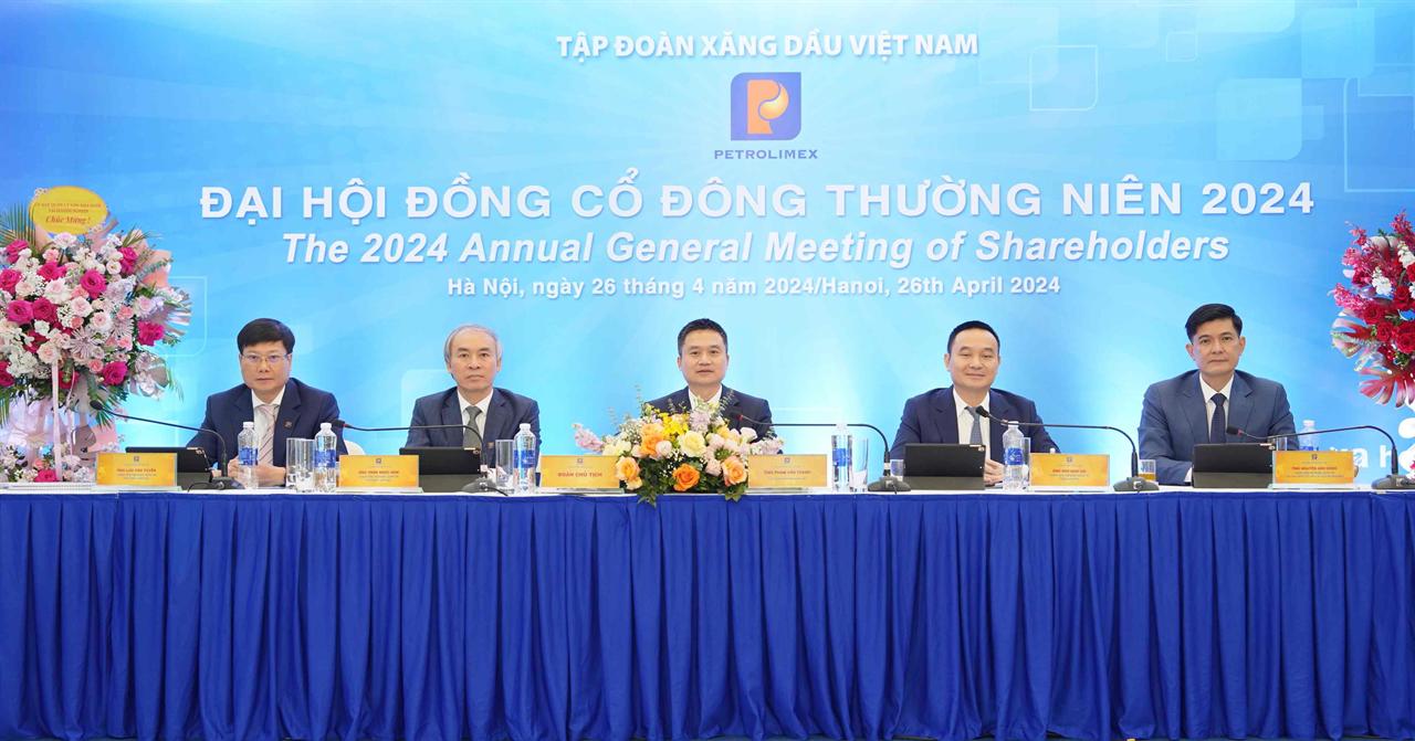 Tin ảnh: ĐHĐCĐ Petrolimex họp phiên thường niên 2024