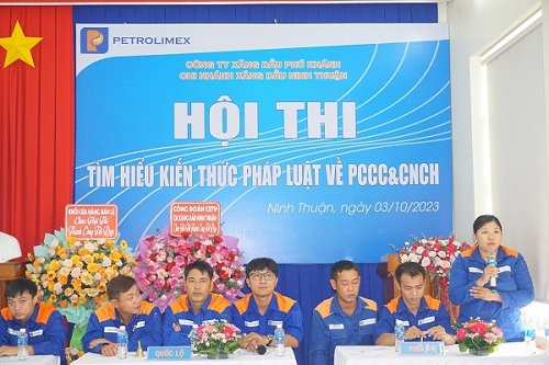 Hội thi tìm hiểu kiến thức pháp luật về PCCC&CNCH năm 2023