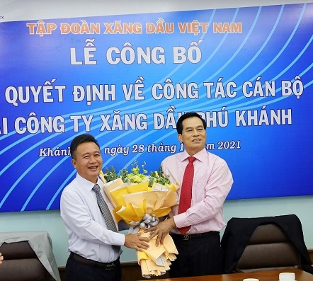 Công bố các Quyết định công tác cán bộ tại Công ty Xăng dầu Phú Khánh