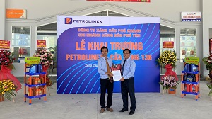 Khai trương Petrolimex- Cửa hàng 136