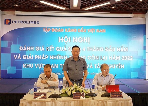 Petrolimex họp Cụm Nam Trung bộ & Tây Nguyên về SXKD 4 tháng đầu 2022