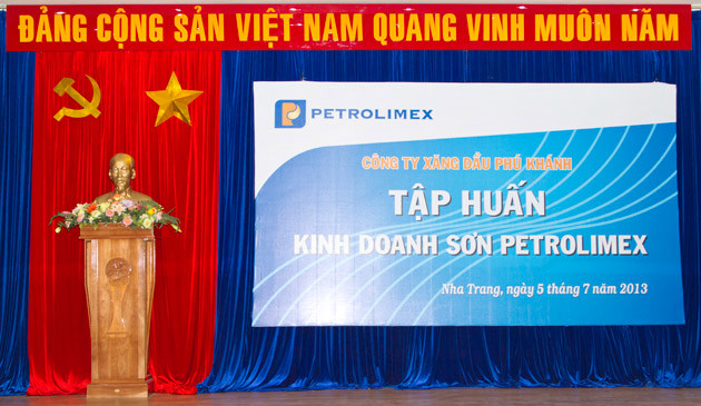 Tập Huấn kinh doanh Sơn Petrolimex tại Khánh Hòa - Phú Yên - Ninh Thuận