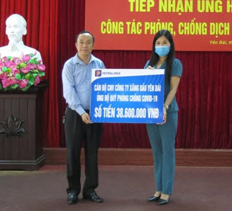 Ủng hộ 1 ngày lương cho công tác  phòng, chống dịch Covid - 19