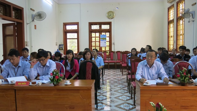 Hội nghị Đại biểu công đoàn cơ sở Công ty xăng dầu Yên Bái năm 2017