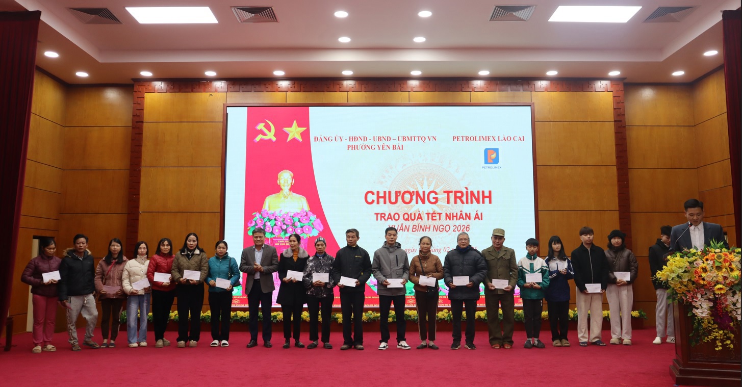 Đồng hành cùng địa phương Chăm lo an sinh xã hội nhân dịp tết Nguyên đán Bính Ngọ 2026