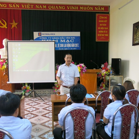 Huấn luyện ATVSLĐ năm 2017