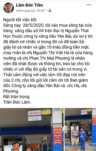 Tấm gương người tốt việc tốt