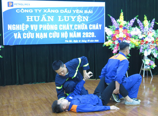Tổ chức Huấn luyện nghiệp vụ Phòng cháy chữa cháy và Cứu nạn cứu hộ năm 2020