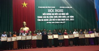 Vinh dự được biểu dương tại Hội nghị đại biểu lao động giỏi toàn tỉnh Hà Giang lần thứ VI