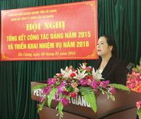 Lãnh đạo toàn diện, hoàn thành tốt nhiệm vụ năm 2015