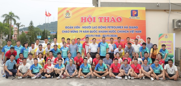 Hội thao Đoàn viên - Người lao động Petrolimex Hà Giang
