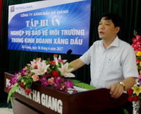 Tập huấn nghiệp vụ bảo vệ môi trường cho người lao động