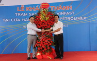 Petrolimex khánh thành trạm sạc xe điện Vinfast đầu tiên tại tỉnh Hà Giang