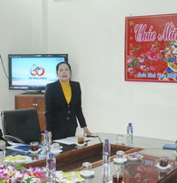 Gặp mặt các cán bộ hưu trí nhân dịp tết Bính Thân 2016