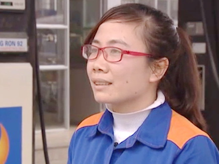 Chị Nguyễn Thị Yến (Hà Giang): “… vì tình yêu đối với Petrolimex”