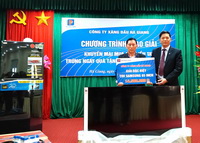 Công ty Xăng dầu Hà Giang trao giải chương trình khuyến mại “Mua gas liền tay – trúng ngay quà tặng cùng Gas Petrolimex”
