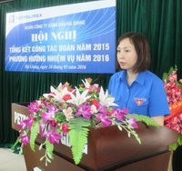 Hội nghị tổng kết công tác Đoàn năm 2015