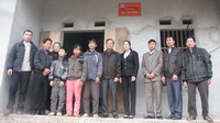 Xây nhà tình nghĩa ủng hộ ông Mã Văn Yêm