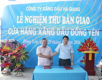 Hoàn thành nâng cấp CHXD Đồng Yên