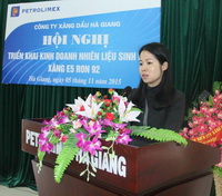 Hội nghị triển khai kinh doanh Xăng E5 RON 92