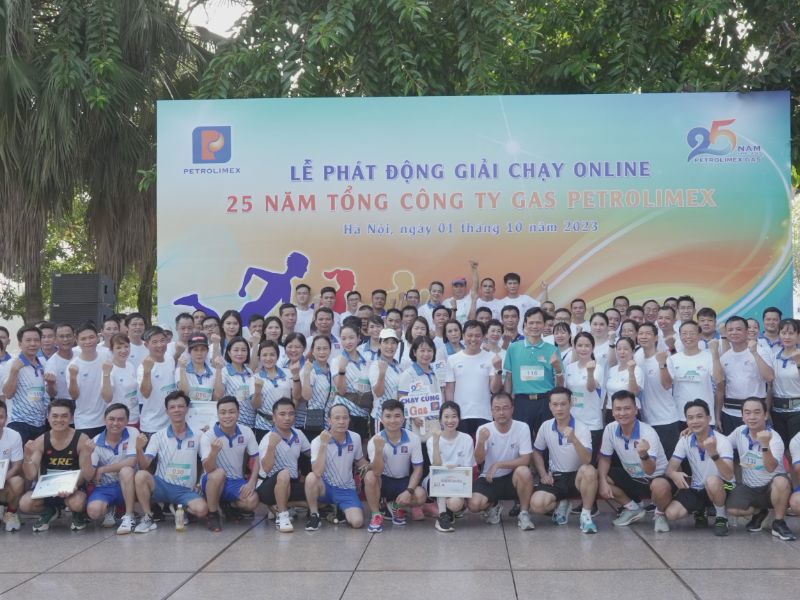 Lễ phát động giải chạy online “25 năm Tổng Công ty Gas Petrolimex”