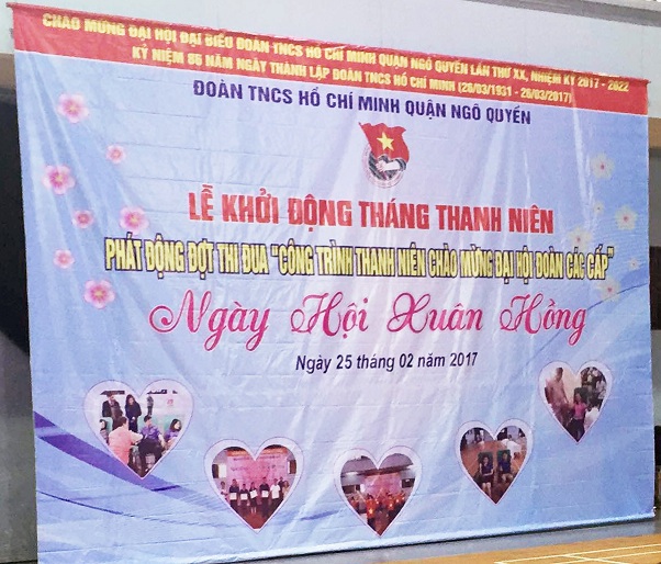 Thanh niên Gas Petrolimex Hải Phòng hưởng ứng “Ngày hội xuân hồng 2017”