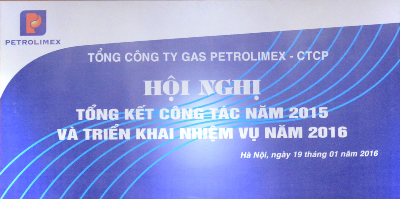 Hội nghị tổng kết công tác năm 2015 và triển khai nhiệm vụ năm 2016