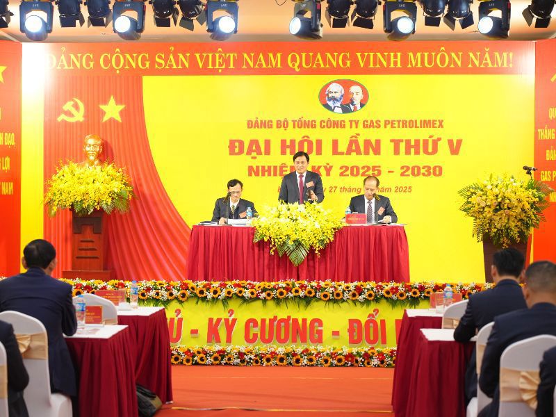 Đại hội Đảng bộ Tổng công ty Gas Petrolimex lần thứ V, nhiệm kỳ 2025 – 2030: Hướng tới mục tiêu: “Đoàn kết – Dân chủ - Kỷ cương - Đổi mới - Phát triển”