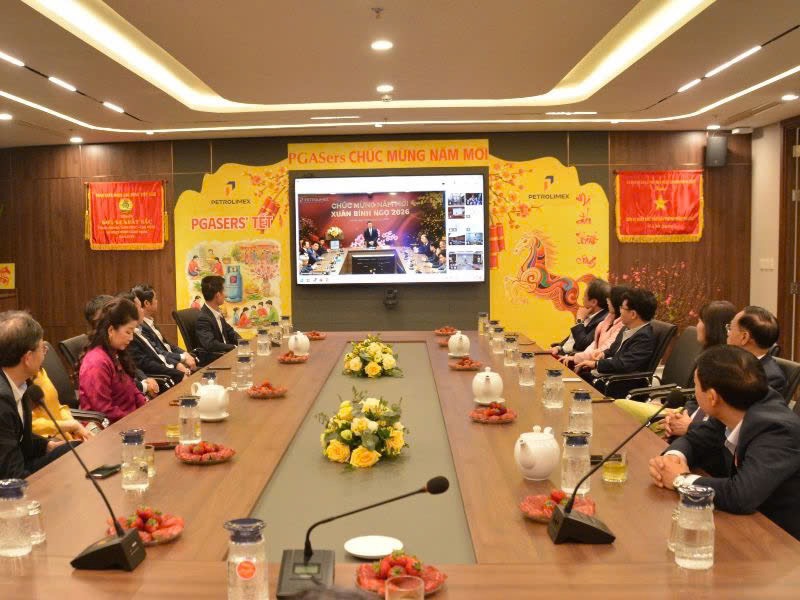 Tổng công ty Gas Petrolimex gặp mặt đầu xuân Bình Ngọ 2026