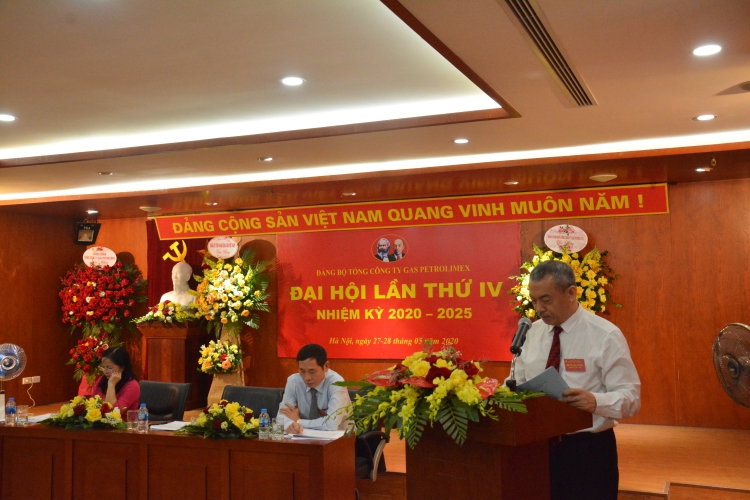 Đại hội đảng bộ Tổng Công ty gas petrolimex nhiệm kỳ 2020-2025