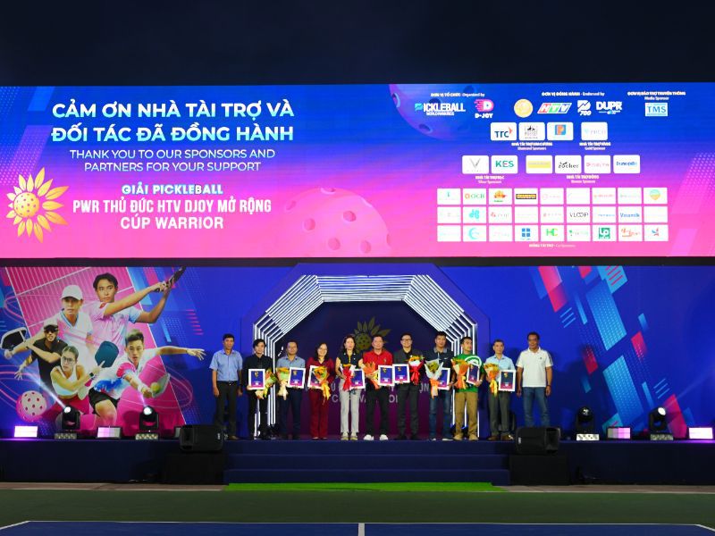 Gas Petrolimex đồng hành cùng giải Pickleball PWR Thủ Đức HTV DJOY mở rộng – Warrior Cup 2024 - Giải quốc tế lần đầu tiên tổ chức tại Việt Nam