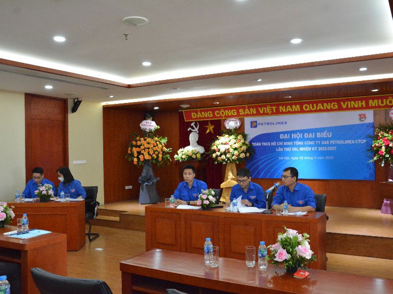 Đại hội đại biểu Đoàn TNCS Hồ Chí Minh Tổng Công ty Gas Petrolimex lần thứ VIII, nhiệm kỳ 2022-2027